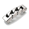 304 Stainless Steel Slide Charms STAS-F356-10AS-02-2