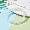 Acrylic Curved Tube Chunky Stretch Bracelet for Women BJEW-JB08134-01-2