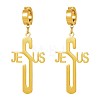 201 Stainless Steel Clip-on Earrings FS-WGD509B-07-1