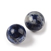 Natural Sodalite No Hole Sphere Beads G-K353-04D-08-2