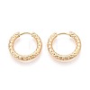 304 Stainless Steel Hoop Earrings STAS-T074-51G-1