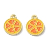 Fruit Alloy Enamel Charms X1-PALLOY-S058-01LG-09-1