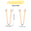 CHGCRAFT 12Pcs Alloy Bikini Clips FIND-CA0009-06-2