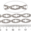 304 Stainless Steel Hollow Cross Link Chains CHS-S012-23P-3
