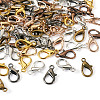 Beadthoven 120Pcs 8 Colors Zinc Alloy Lobster Claw Clasps FIND-BT0001-22-16