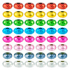 80Pcs 8 Colors Resin European Beads RESI-TA0002-30-1