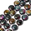 Dyed Natural Tiger Eye Beads Strands G-D105-A12-03-2