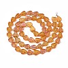 Electroplate Glass Beads Strands EGLA-S188-16-B02-2