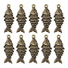 10Pcs Tibetan Styles Alloy Pendants FIND-BC0019-82B-1