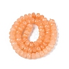 Imitation Jade Crackle Glass Beads Strands GLAA-N068-01A-A14-3