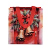 Rectangle Christmas No Woven Fabric Printed Tote Bags ABAG-P015-03C-2