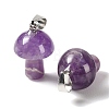 Natural Amethyst Pendants GG-CBAA0EE-05P-14-2