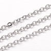 304 Stainless Steel Cable Chains CHS-K004-05P-0.4mm-1