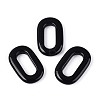 Natural Black Obsidian Pendants G-Q601-12H-1