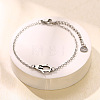 304 Stainless Steel Link Bracelets WG91709-02-1