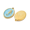 304 Stainless Steel Pendants STAS-V004-11G-02-3