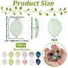 70Pcs Electroplate Transparent Glass Beads EGLA-PA0001-46-2