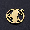201 Stainless Steel Pendants STAS-S105-JN363-10-2