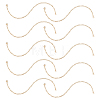 304 Stainless Steel Figaro Chain Necklaces STAS-UN0017-37G-1