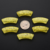 Transparent Crackle Acrylic Beads LS-CACR-S009-001B-N85-4