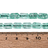 Crackle Transparent Glass Beads Strands GLAA-N068-05A-05-4
