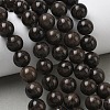 Natural Wood Lace Stone Wooden Jasper Beads Strands G-K365-F03-10mm-1