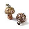 Natural Crazy Agate Pendants GG-CBAA0EE-05P-17-2