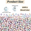 600Pcs Craft Acrylic Beads SACR-PA0001-34-2