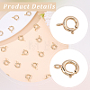20Pcs Brass Spring Ring Clasps KK-BBC0027-68A-G-5