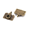 Metal Alloy Pendants PALLOY-A15513-AB-2