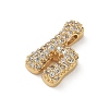 Brass Micro Pave Cubic Zirconia Pendants KK-A300-02G-H-2