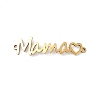 Mother's Day 201 Stainless Steel Connector Charms LS-STAS-F316-38G-1