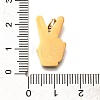 Pride 304 Stainless Steel Enamel Pendants STAS-B079-01G-11-3