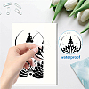 8 Sheets 8 Styles PVC Waterproof Wall Stickers DIY-WH0345-028-3
