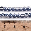 Baking Paint Transparent Glass Beads X1-DGLA-N011-4mm-08-4