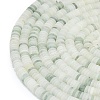 Natural Tianshan Cui Quartzite Beads Strands G-P575-B15-6x1mm-3