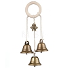 Iron Bell Pendant Decoration HJEW-JM02485-1