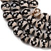 Tibetan Style dZi Beads Strands G-G328-A06-10mm-4