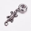 304 Stainless Steel European Dangle Charms OPDL-G005-08AS-1