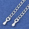 Brass Curb Chain Extender KK-L265-03S-2