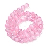 Natural Selenite Beads Strands G-Q162-A01-01B-04-3