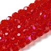 Electroplate Transparent Glass Beads Strands LS-EGLA-A035-T6mm-L01-1