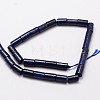 Natural Lapis Lazuli Column Bead Strands G-M264-14-2