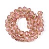 Handmade Luminous Lampwork Beads Strands LAMP-N037-01C-3