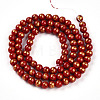 Natural Mashan Jade Beads Strands G-A255-A01-04A-2