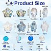 Mixed Styles Glass Beads GLAA-SC0002-21D-2