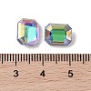 Glass Rhinestone Cabochons RGLA-L029-03A-SPLA-3