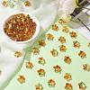 100Pcs Gradient Color Handmade Lampwork Beads DIY-SZ0010-51B-3