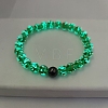 Luminous Glass Stretch Bracelets PW-WGA9C81-05-1