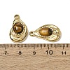 Natural Tiger Eye Pendants GG-CBA1E47-11G-3